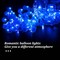 50 Pcs Blue LED Balloon Light, Round LED Ball Lamp Tiny Led Lighting Decoration for Indoor Outdoor Party Event Fun Wedding Festival Birthday Halloween Christmas Party Supplies